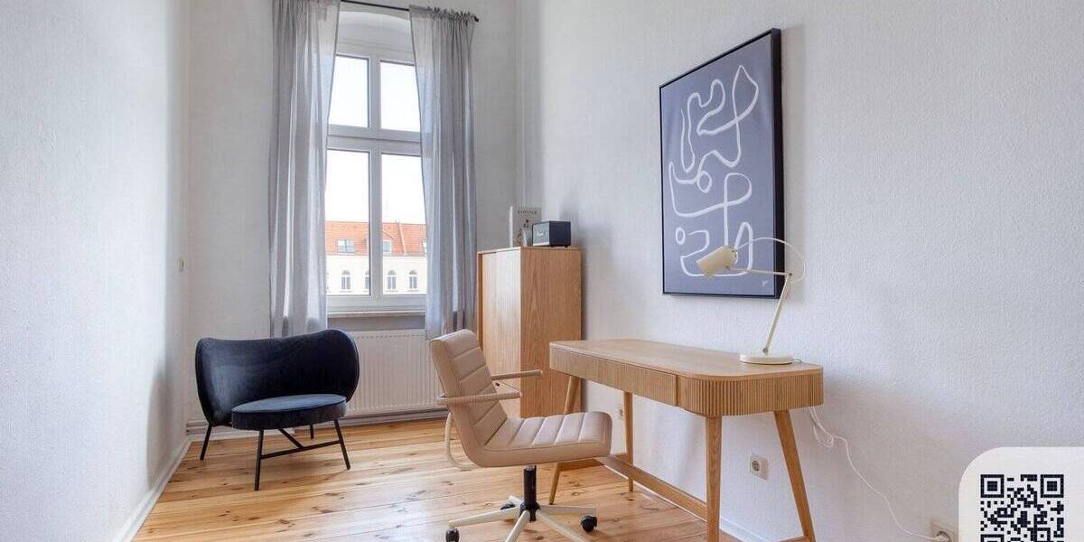Etagenwohnung Berlin Friedrichshain - 3 Zimmer, 115 m&sup2;, 2.520&euro; | Angebot:26602536