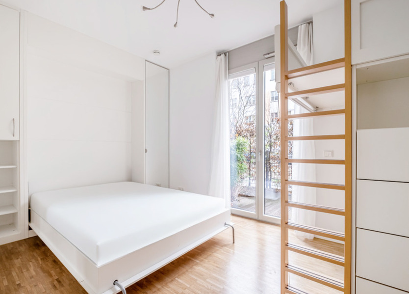 Moderne vollmöblierte GartenWohnung Nähe Volkspark Friedrichshain