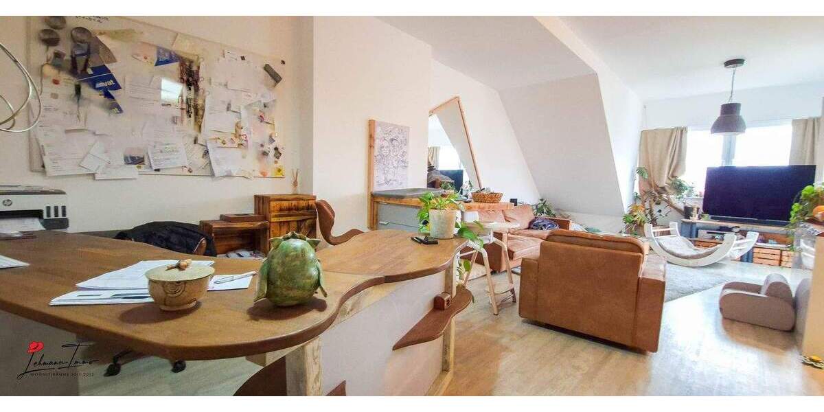 Stilvoller Dachgeschoss-Traum mit zwei Dachterrassen - bezugsfreie 2-Zimmer-Wohnung in Berlin-Grünau 2 zimmer