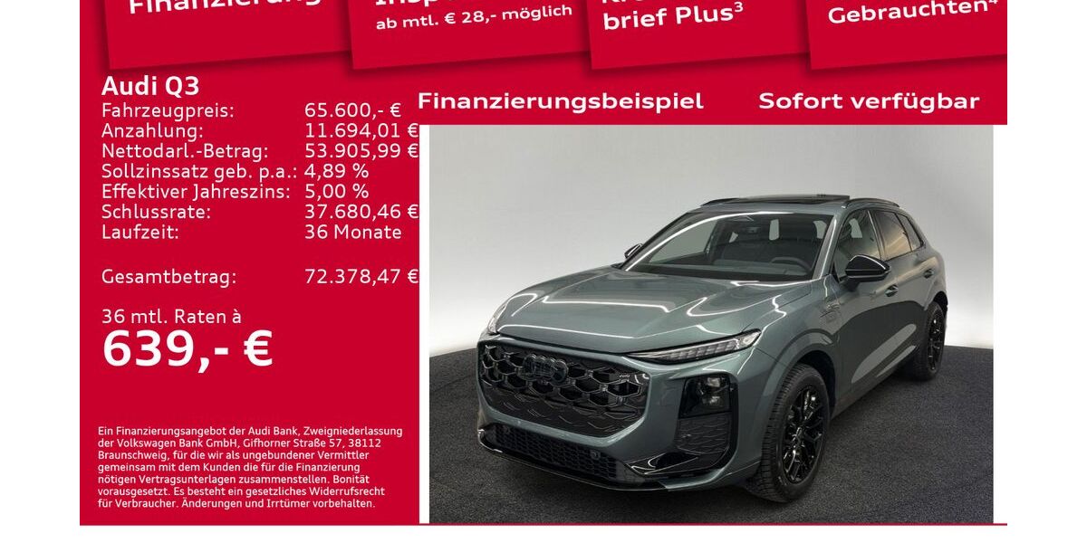 Audi Q3 6.001 km 64.900 &euro; Berlin 12489