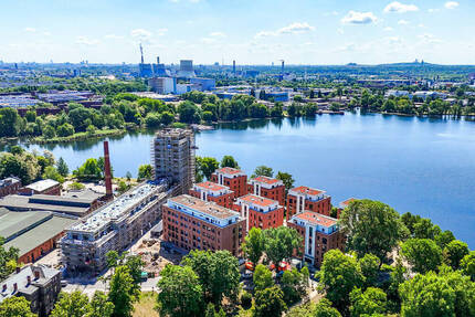 Inselfeeling pur: Exklusiv ausgestattete Gewerbeflächen auf Eiswerder mit Aufzug & Stellplätzen
