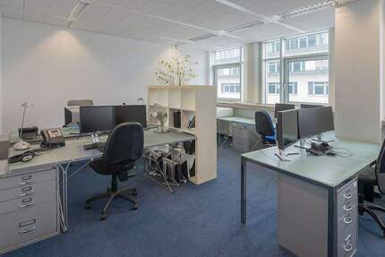 Co-Coworking mit Blick auf die Spree - All-in-Miete zimmer