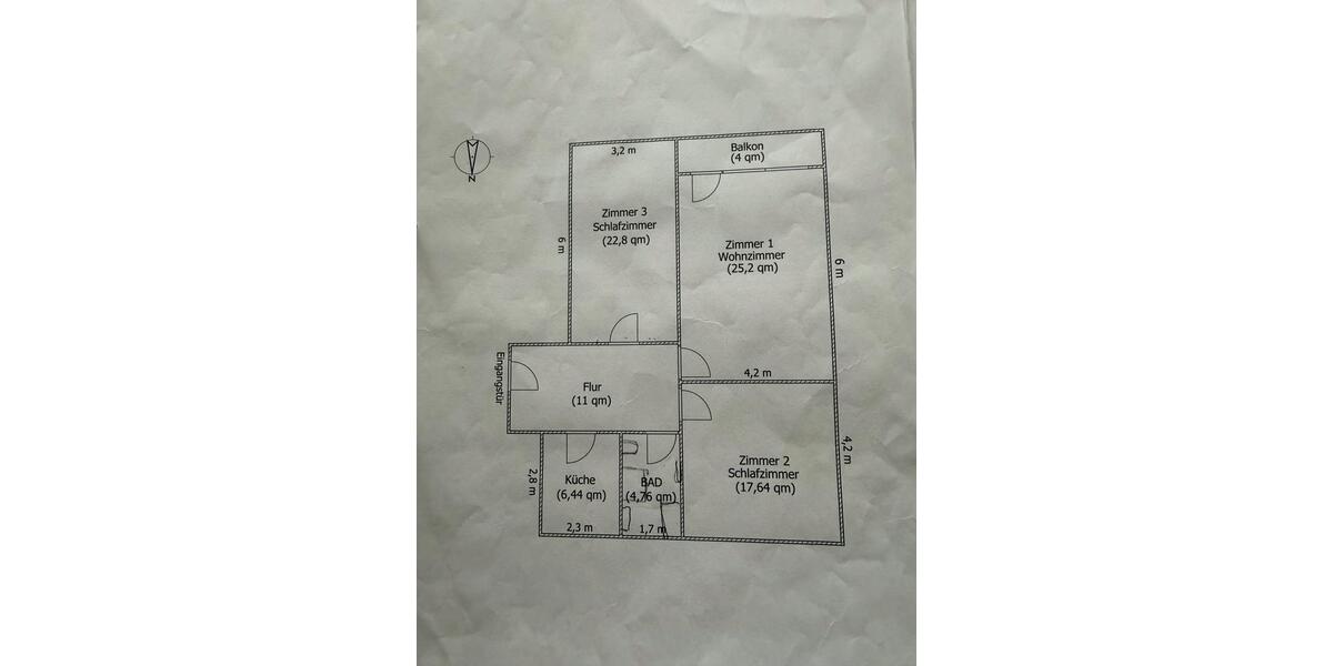 Etagenwohnung Berlin Spandau - 3 Zimmer, 86 m&sup2;, 380.000&euro; | Angebot:27019360