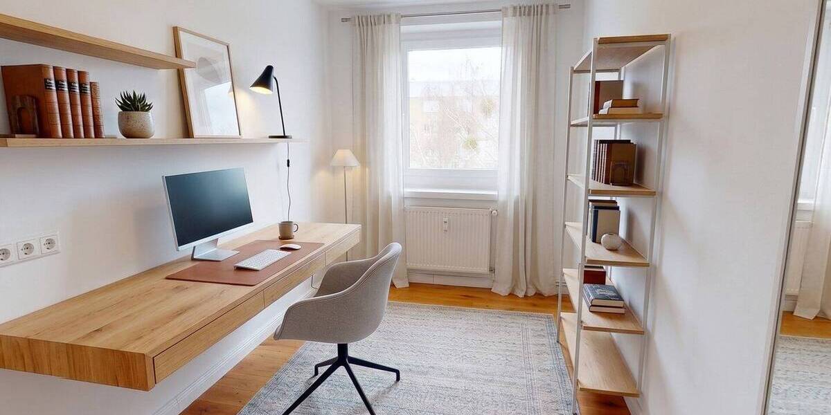 Etagenwohnung Potsdam Am Stern - 4 Zimmer, 71 m&sup2;, 299.000&euro; | Angebot:26513216