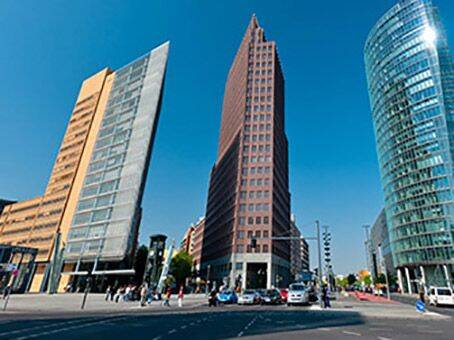 Flexible luxuriöse Büroräume und Coworking im P1 am Potsdamer Platz - All-in-Miete