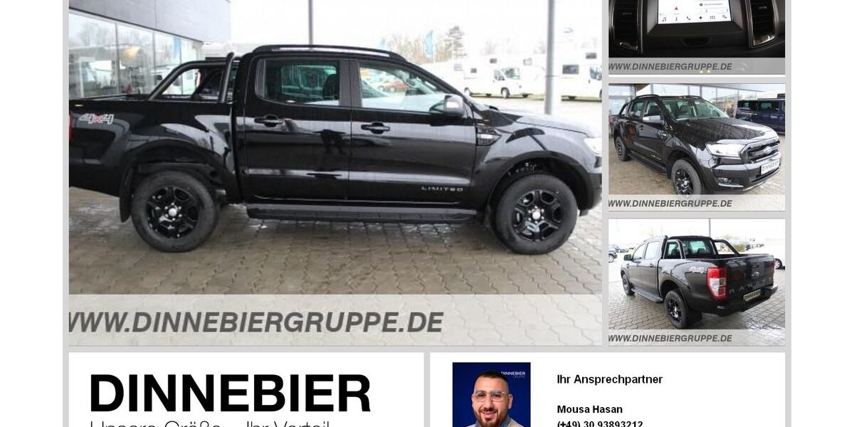 Ford Ranger 64.000 km 29.657 &euro; Berlin 12681