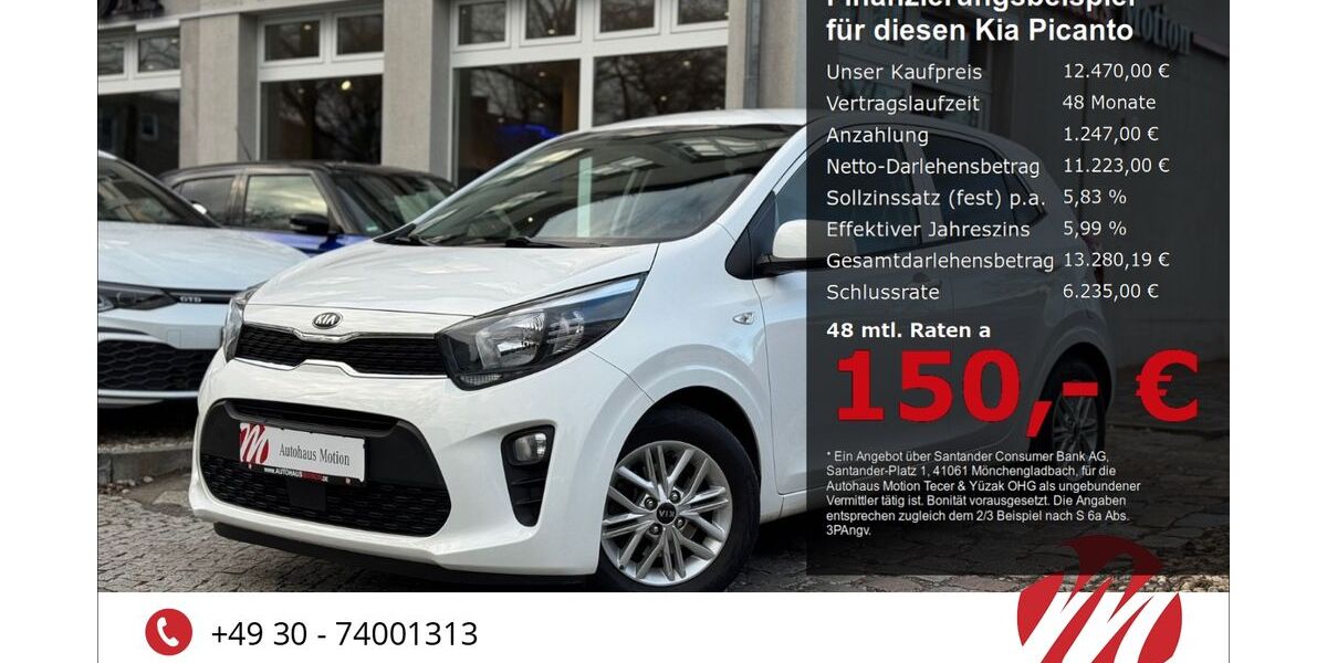 Kia Picanto 78.936 km 12.470 &euro; Berlin 12305