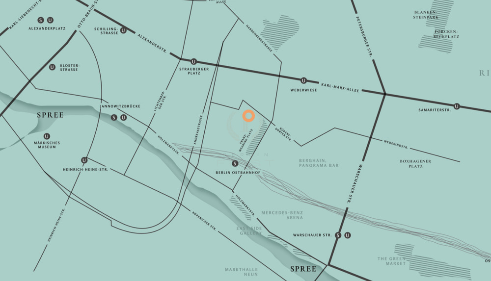 Etagenwohnung Berlin Friedrichshain - 3 Zimmer, 101 m&sup2;, 961.513&euro; | Angebot:25784168