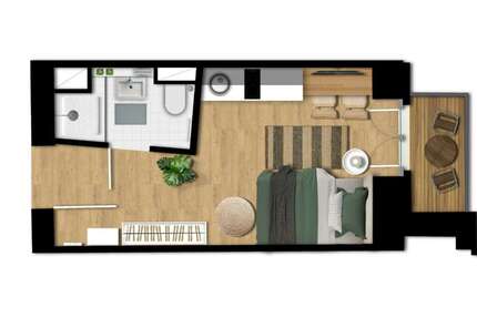 Zimmer Berlin Friedrichshain - 1 Zimmer, 990&euro; | Angebot:26659674