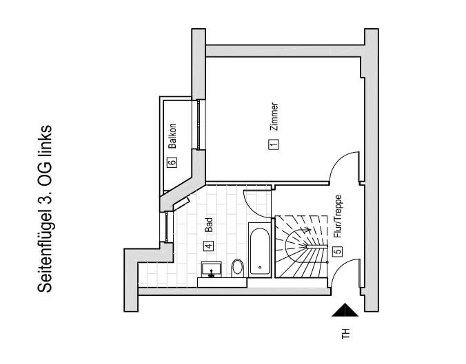 Etagenwohnung Berlin Treptow-Köpenick - 2 Zimmer, 69 m&sup2;, 1.043&euro; | Angebot:24430450