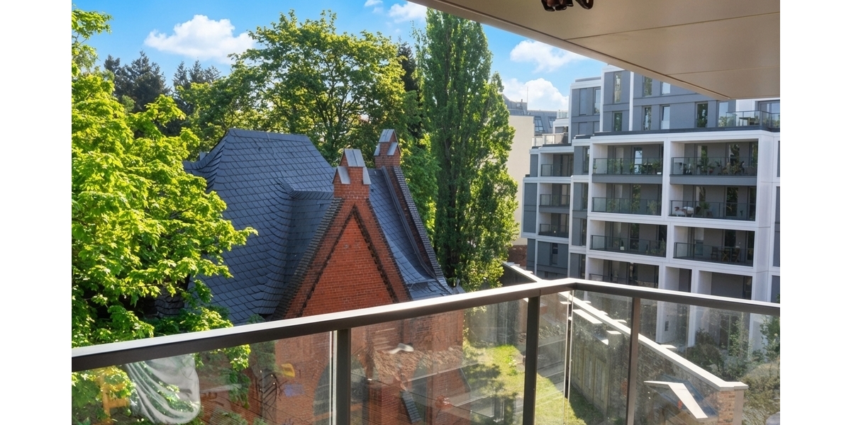 Gute Rendite! Vermietete Wohnung mit Grünblick in geschlossener Eigentumsanlage, nahe BND + Charité - Etagenwohnung Berlin Mitte | Angebot:25884193