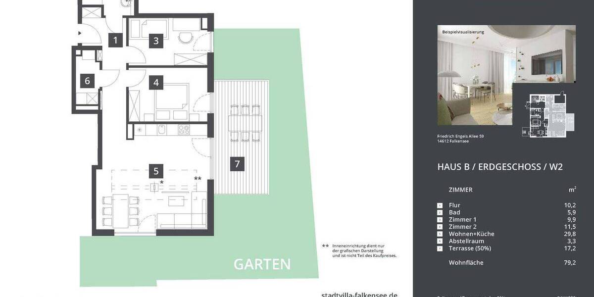 3-Zimmer Wohnung im Erdgeschoss mit Garten im Neubau! Erstbezug 3 zimmer