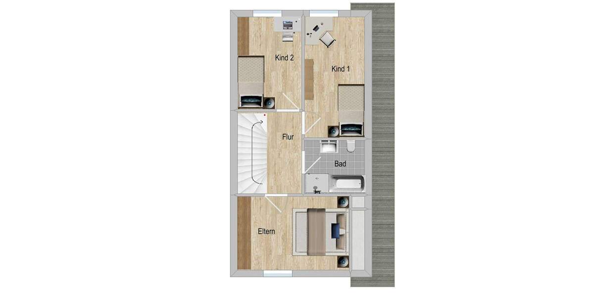 Doppelhaushälfte Berlin Rudow - 6 Zimmer, 135 m&sup2;, 549.000&euro; | Angebot:25971219