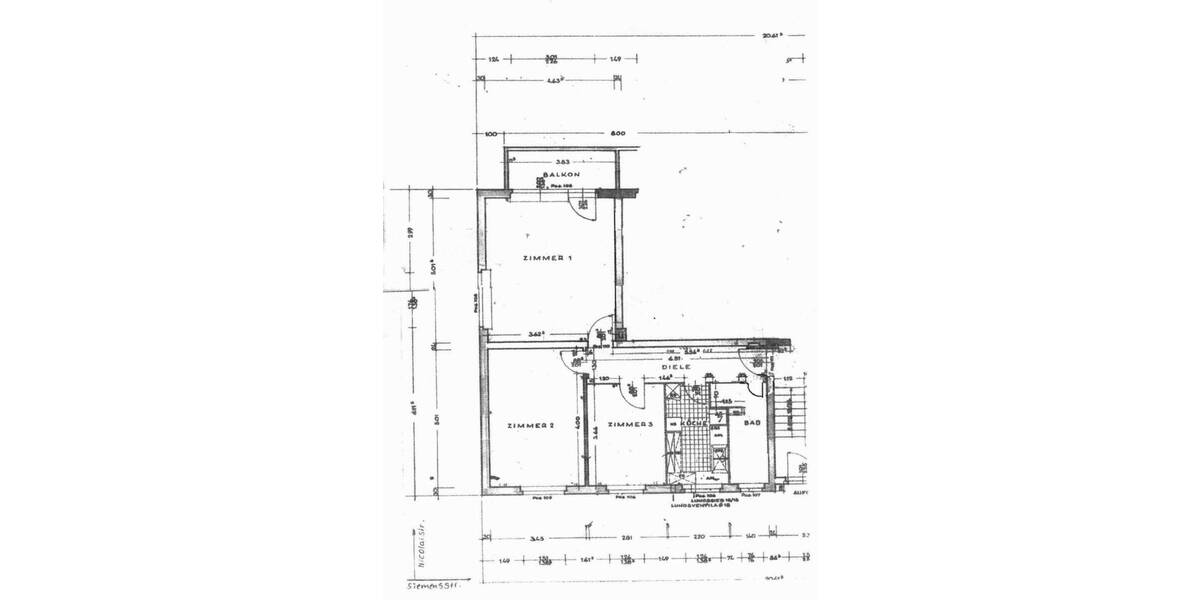 Etagenwohnung Berlin Lankwitz - 3 Zimmer, 73 m&sup2;, 349.000&euro; | Angebot:26189557