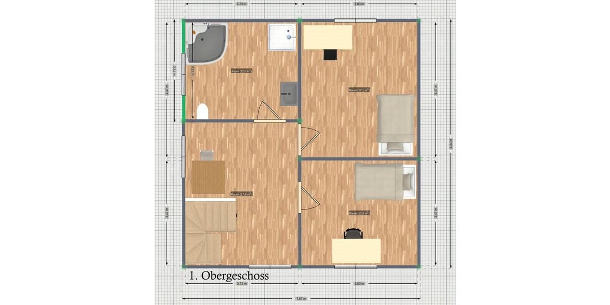 Doppelhaushälfte - 5 Zimmer, 130 m&sup2;, 289.000&euro; | Angebot:27023067