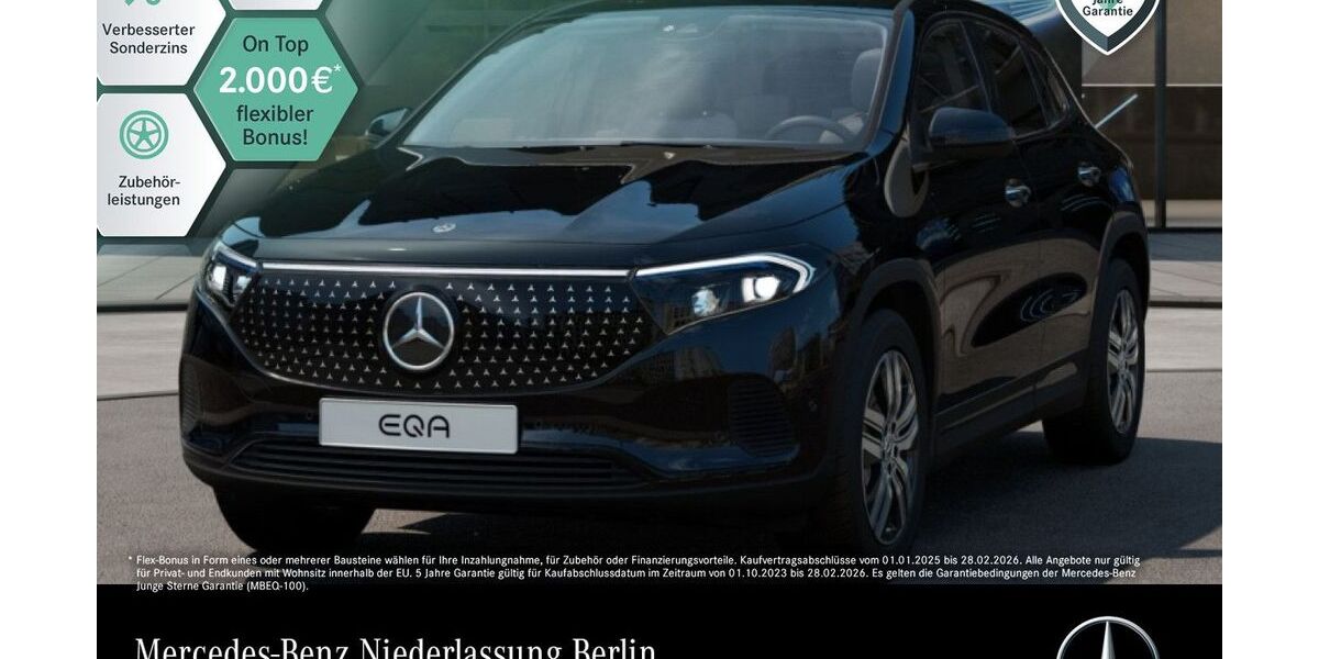 Mercedes-Benz EQA 12.109 km 38.490 &euro; Berlin 12681