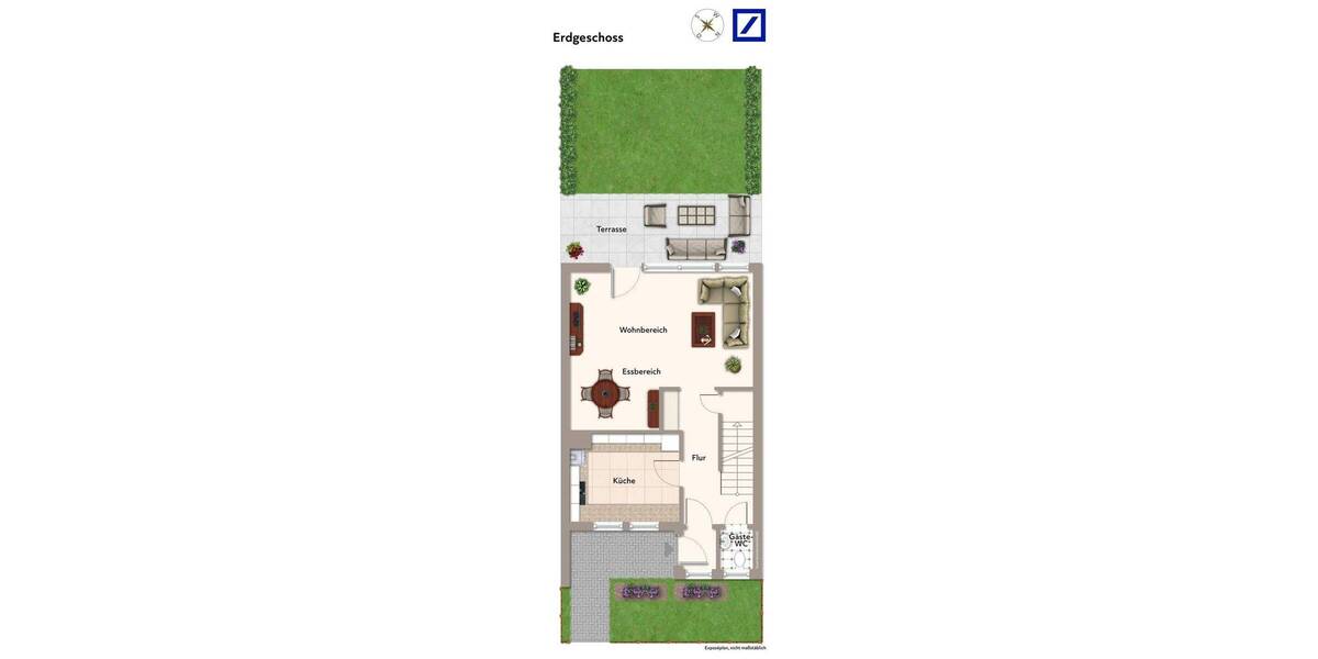 Reihenmittelhaus Berlin Kladow - 4 Zimmer, 95 m&sup2;, 440.000&euro; | Angebot:26391721
