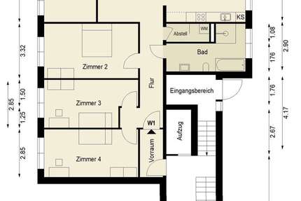 Wohnung Berlin Friedrichshain-Kreuzberg - 5 Zimmer, 127 m&sup2;, 828.000&euro; | Angebot:26171071
