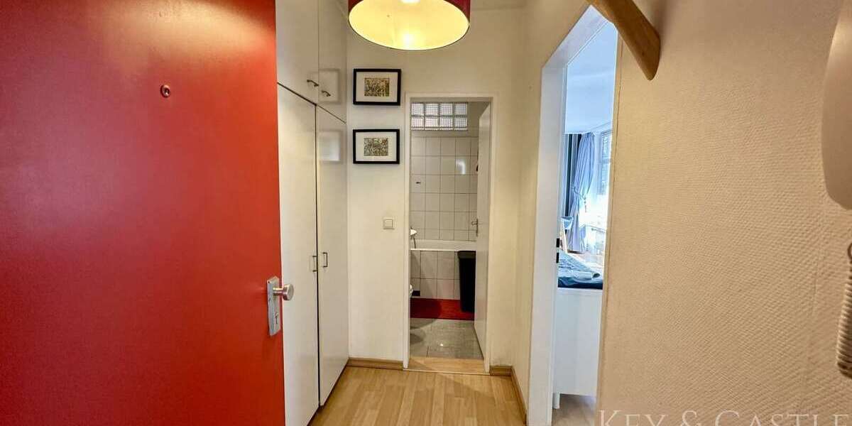 Etagenwohnung Berlin Charlottenburg-Wilmersdorf - 1 Zimmer, 41 m&sup2;, 218.000&euro; | Angebot:25938803