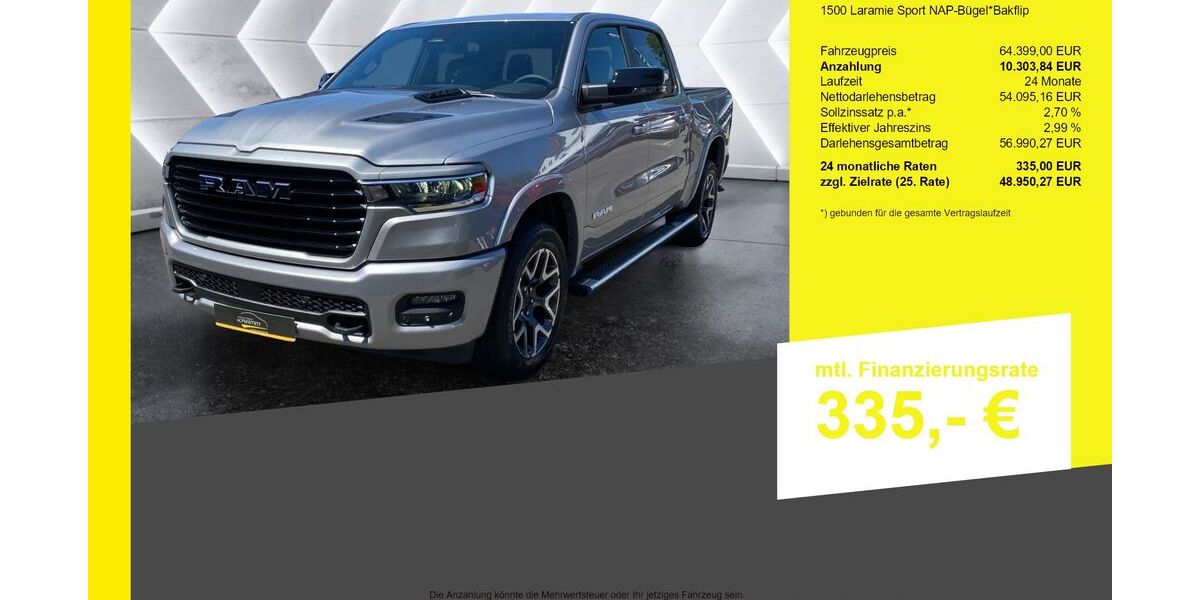 Dodge RAM 7.088 km 64.399 &euro; Berlin-Französisch Buchholz 13127