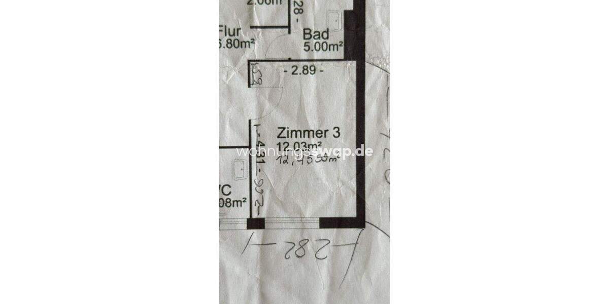 Etagenwohnung Berlin Gesundbrunnen - 3 Zimmer, 88 m&sup2;, 670&euro; | Angebot:25925956