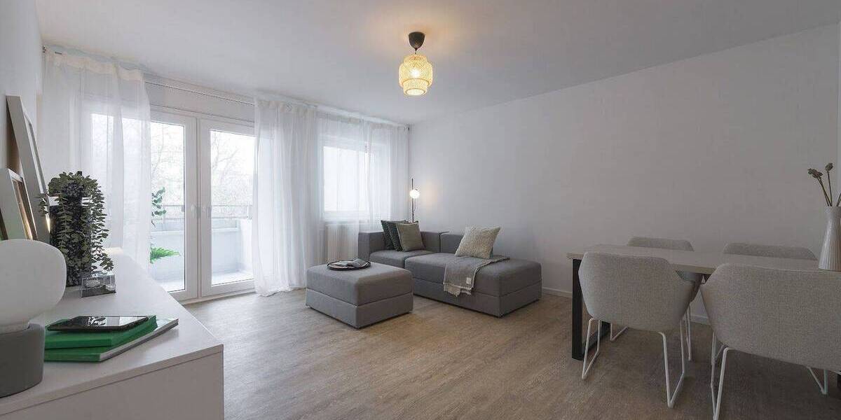 Etagenwohnung Berlin Lichterfelde - 2 Zimmer, 61 m&sup2;, 1.172&euro; | Angebot:26763890
