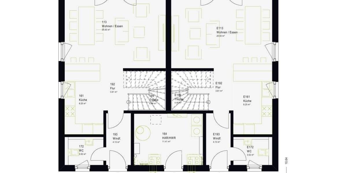 Doppelhaushälfte Freienbrink Spreeau - 4 Zimmer, 117 m&sup2;, 350.000&euro; | Angebot:26258852
