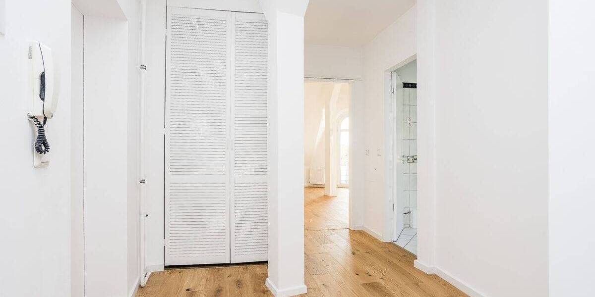 Bezugsfreie 2-Zimmer-Altbau-Dachgeschosswohnung nahe Brosepark 2 zimmer