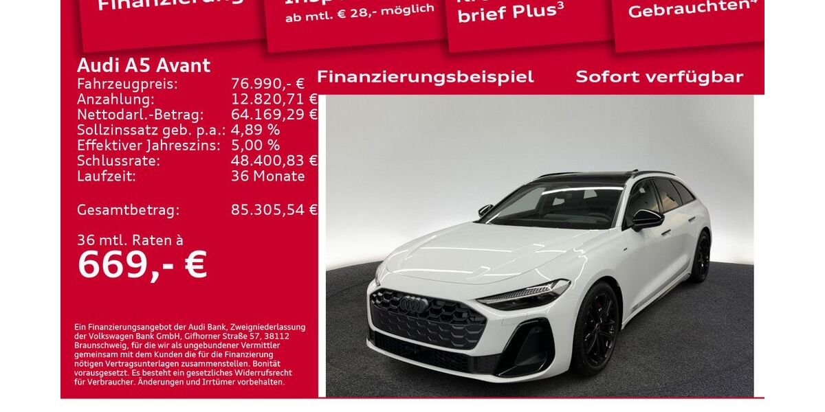 Audi A5 9.500 km 76.400 &euro; Berlin 12489