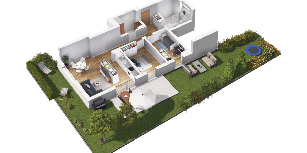 Etagenwohnung Falkensee - 3 Zimmer, 80 m&sup2;, 430.000&euro; | Angebot:24627074