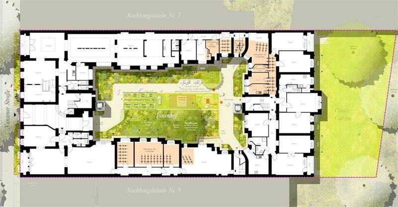 Etagenwohnung Berlin Wilmersdorf - 8 Zimmer, 259 m&sup2;, 2.480.000&euro; | Angebot:26037773