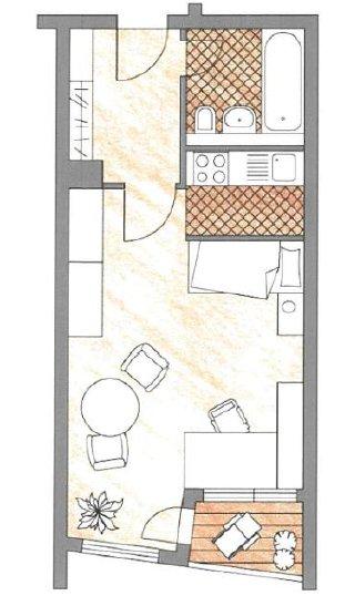 Etagenwohnung Berlin Neukölln - 1 Zimmer, 33 m&sup2;, 140.000&euro; | Angebot:27072854