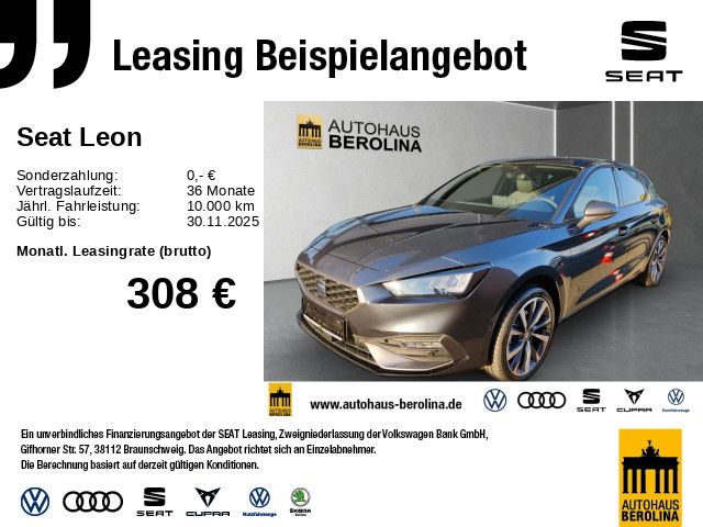 Seat Leon 4.000 km 28.111 € Berlin 13581