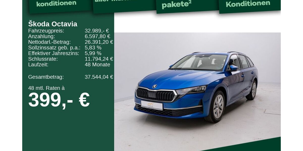 Skoda Octavia 10.000 km 31.289 &euro; Berlin 13088