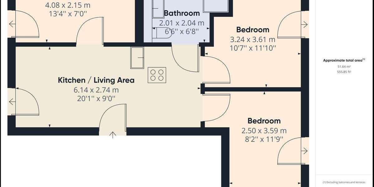 Etagenwohnung Berlin Oberschöneweide - 1 Zimmer, 22 m&sup2;, 460&euro; | Angebot:25990235