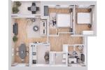 Etagenwohnung Berlin Spandau - 4 Zimmer, 80 m&sup2;, 1.751&euro; | Angebot:26375440