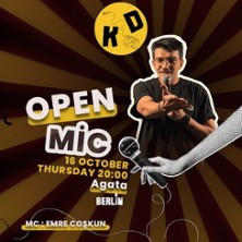 English Stand-Up Comedy - Open Mic 21.01.2026 Agata Bar