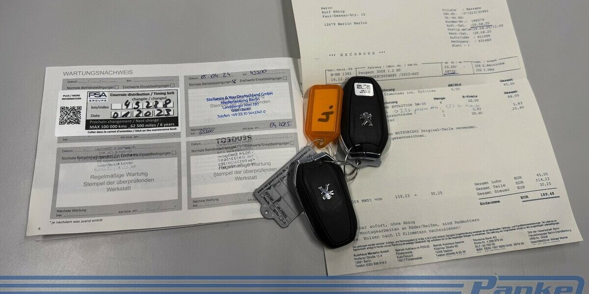 Peugeot 3008 Pano*F+R-Cam*Leder*Navi*Car-Play*E-Heck* 68.784 km 15.990 &euro; Berlin 13187