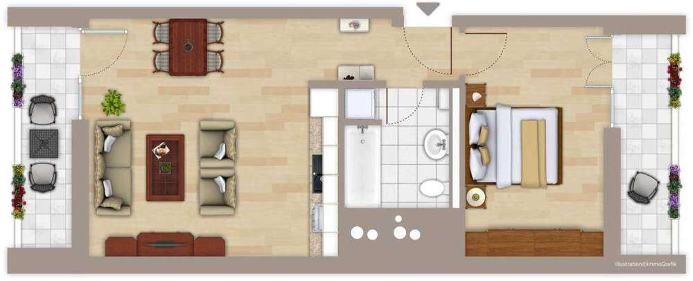 Wohnung zum Mieten in Berlin 1.549 € 51 m²