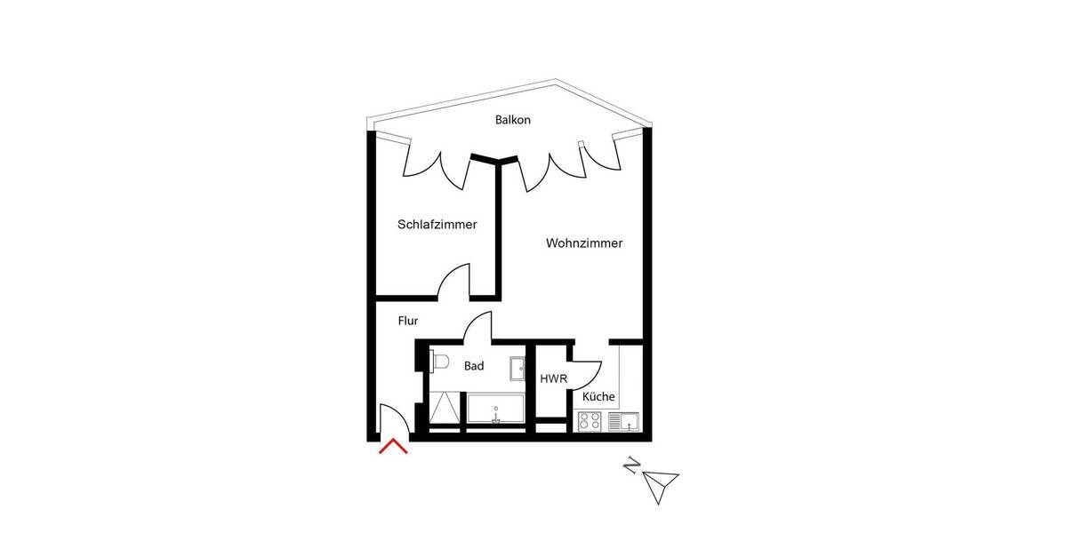 Etagenwohnung Berlin Mitte - 2 Zimmer, 68 m&sup2;, 650.000&euro; | Angebot:26094108
