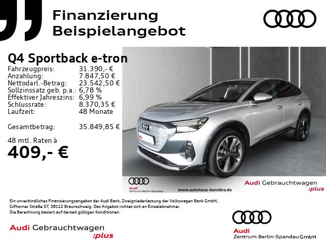 Audi Q4 e-tron 36.563 km 31.390 &euro; Berlin 13581
