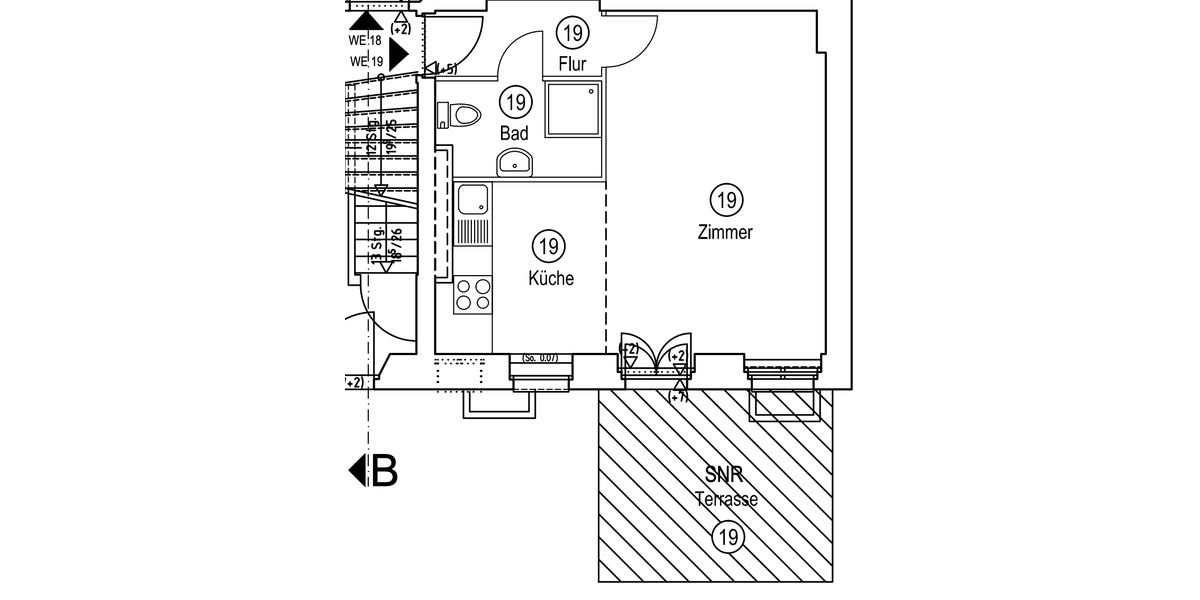Erstbezug nach Sanierung 1 zimmer
