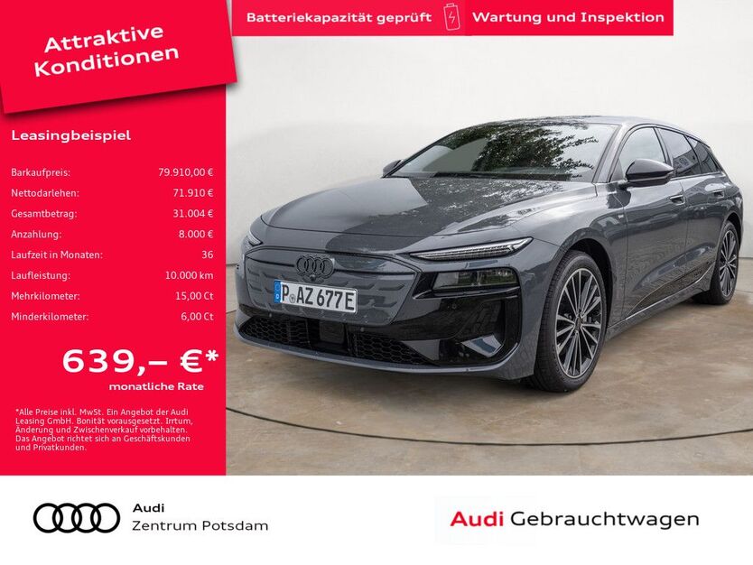 Audi A6 e-tron 7.500 km 79.910 € Potsdam 14482