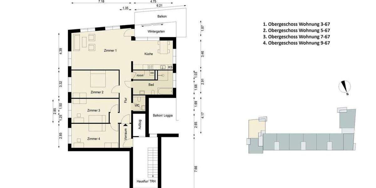 Etagenwohnung Berlin Friedrichshain - 4 Zimmer, 132 m&sup2;, 1.025.000&euro; | Angebot:25770385