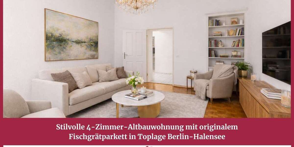 Etagenwohnung Berlin Charlottenburg-Wilmersdorf - 4 Zimmer, 117 m&sup2;, 599.000&euro; | Angebot:26028188