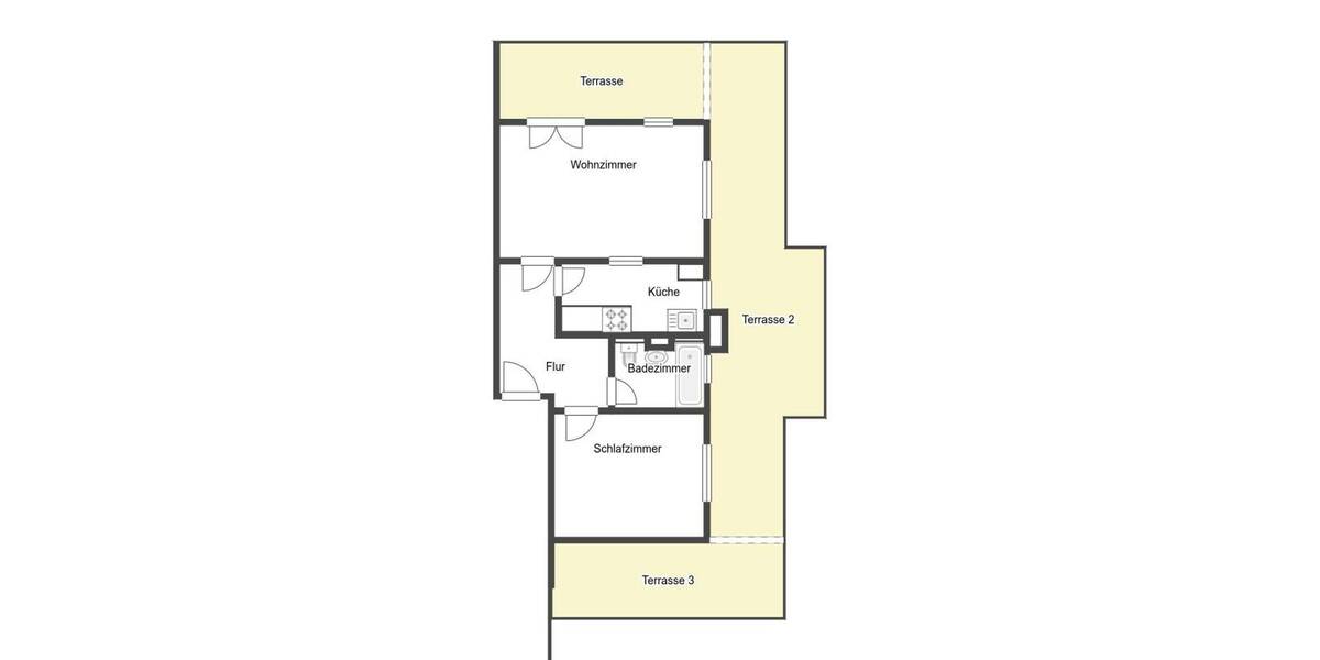 Etagenwohnung Bernau bei Berlin Bernau - 2 Zimmer, 52 m&sup2;, 215.000&euro; | Angebot:25985065