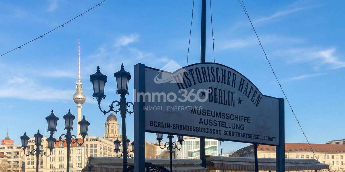 Etagenwohnung Berlin Mitte - 2 Zimmer, 50 m&sup2;, 380.000&euro; | Angebot:25939585