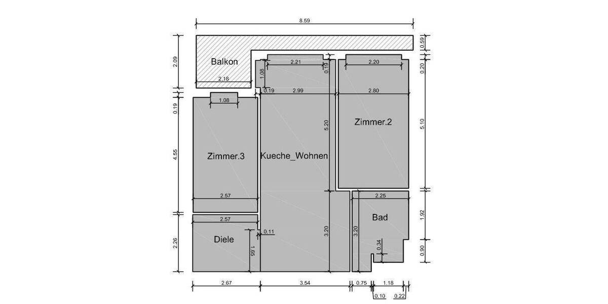 Etagenwohnung Berlin Alt-Hohenschönhausen - 3 Zimmer, 70 m&sup2;, 1.150&euro; | Angebot:24657369