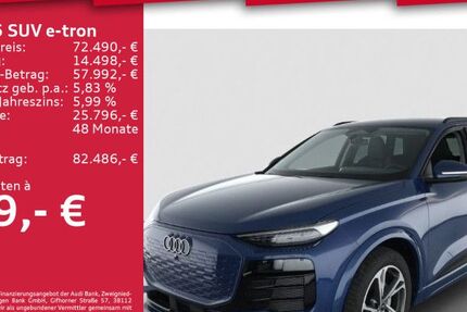 Audi Q6 e-tron 7.701 km 70.989 &euro; Berlin 13088