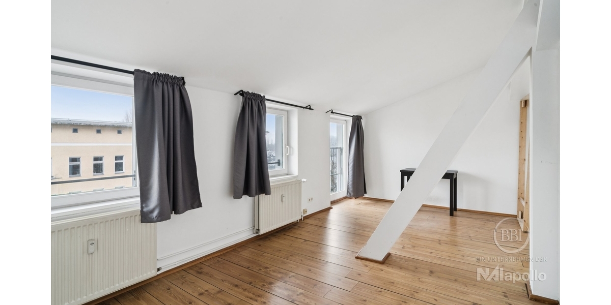 MALERISCHER STEPHANKIEZ: LICHTDURCHFLUTETES DACHGESCHOSS MIT TERRASSE IN PARKNÄHE! - Dachgeschoßwohnung Berlin Moabit | Angebot:24673783